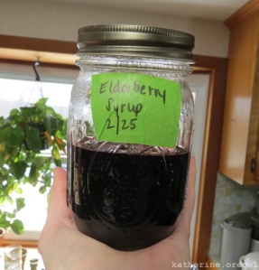 Elderberry syrup